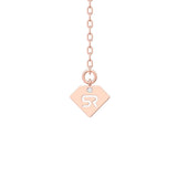 Sugarock Sugarock 18K Rose Gold Necklace F-G VS