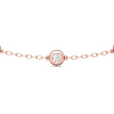 Sugarock Sugarock 18K Rose Gold Necklace F-G VS