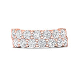 Sugarock Sugarock 18K Rose Gold Anniversary Band F-G VS