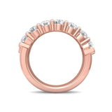 Sugarock Sugarock 18K Rose Gold Anniversary Band F-G VS