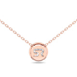 Sugarock Sugarock 18K Rose Gold Pendant F-G VS