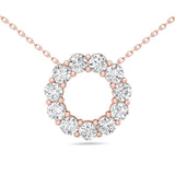 Sugarock Sugarock 18K Rose Gold Pendant F-G VS