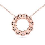 Sugarock Sugarock 18K Rose Gold Pendant F-G VS