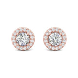 Sugarock Sugarock 18K Rose Gold Earring F-G VS