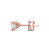 Sugarock Sugarock 18K Rose Gold Earring F-G VS