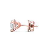 Sugarock Sugarock 18K Rose Gold Earring F-G VS