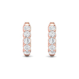 Sugarock Sugarock 18K Rose Gold Earring F-G VS