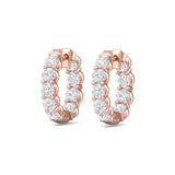 Sugarock Sugarock 18K Rose Gold Earring F-G VS