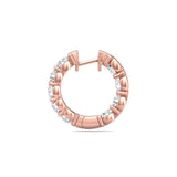Sugarock Sugarock 18K Rose Gold Earring F-G VS