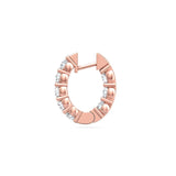 Sugarock Sugarock 18K Rose Gold Earring F-G VS