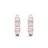 Sugarock Sugarock 18K Rose Gold Earring F-G VS