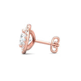 Sugarock Sugarock 18K Rose Gold Earring F-G VS