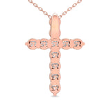 Sugarock Sugarock 18K Rose Gold Pendant F-G VS