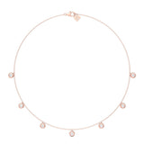 Sugarock Sugarock 18K Rose Gold Necklace F-G VS