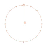 Sugarock Sugarock 18K Rose Gold Necklace F-G VS