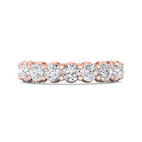 Sugarock Sugarock 18K Rose Gold Anniversary Band F-G VS
