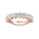 Sugarock Sugarock 18K Rose Gold Anniversary Band F-G VS