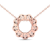 Sugarock Sugarock 18K Rose Gold Pendant F-G VS