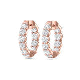 Sugarock Sugarock 14K Rose Gold Earring F-G VS