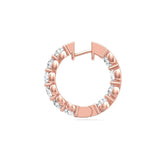 Sugarock Sugarock 14K Rose Gold Earring F-G VS
