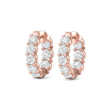 Sugarock Sugarock 14K Rose Gold Earring F-G VS