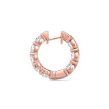 Sugarock Sugarock 14K Rose Gold Earring F-G VS