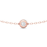 Sugarock Sugarock 14K Rose Gold Necklace F-G VS