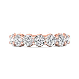 Sugarock Sugarock 14K Rose Gold Anniversary Band F-G VS