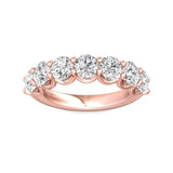 Sugarock Sugarock 14K Rose Gold Anniversary Band F-G VS