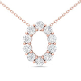 Sugarock Sugarock 14K Rose Gold Pendant F-G VS