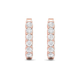Sugarock Sugarock 14K Rose Gold Earring F-G VS
