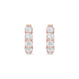 Sugarock Sugarock 14K Rose Gold Earring F-G VS