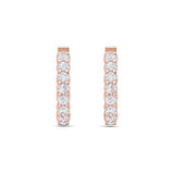 Sugarock Sugarock 14K Rose Gold Earring F-G VS