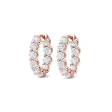 Sugarock Sugarock 14K Rose Gold Earring F-G VS
