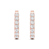 Sugarock Sugarock 14K Rose Gold Earring F-G VS