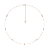 Sugarock Sugarock 14K Rose Gold Necklace F-G VS