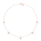 Sugarock Sugarock 14K Rose Gold Necklace F-G VS