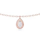 Sugarock Sugarock 14K Rose Gold Necklace F-G VS