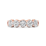 Sugarock Sugarock 14K Rose Gold Anniversary Band F-G VS