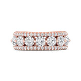 Sugarock Sugarock 14K Rose Gold Anniversary Band F-G VS