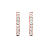 Sugarock Sugarock 14K Rose Gold Earring F-G VS