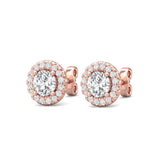Sugarock Sugarock 14K Rose Gold Earring F-G VS