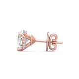 Sugarock Sugarock 14K Rose Gold Earring F-G VS