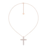 Sugarock Sugarock 14K Rose Gold Pendant F-G VS