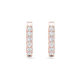 Sugarock Sugarock 14K Rose Gold Earring F-G VS
