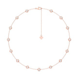 Sugarock Sugarock 14K Rose Gold Necklace F-G VS