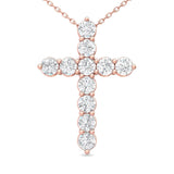 Sugarock Sugarock 14K Rose Gold Pendant F-G VS