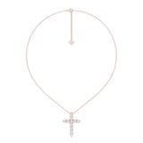 Sugarock Sugarock 14K Rose Gold Pendant F-G VS