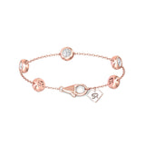 Sugarock Sugarock 14K Rose Gold Bracelet F-G VS