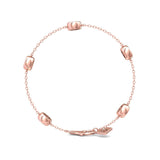 Sugarock Sugarock 14K Rose Gold Bracelet F-G VS